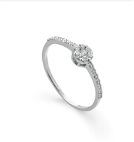 Ringe Buonocore Dame in Weißgold Diamante 376A01DW